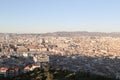 City airview map in marseilles Royalty Free Stock Photo